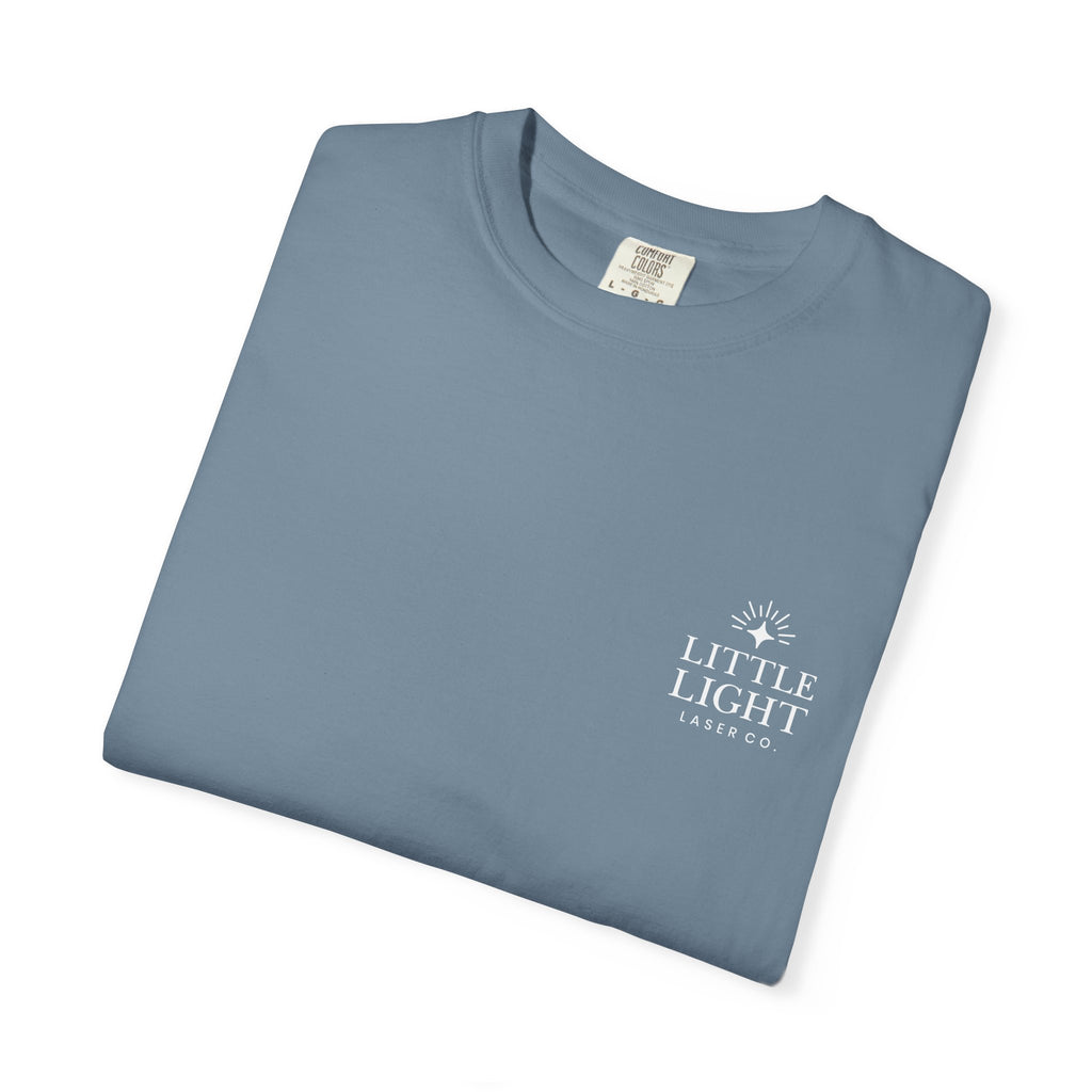 Isaiah 40:8 Floral Comfort Colors® T-Shirt | Soft-Washed Christian Tee