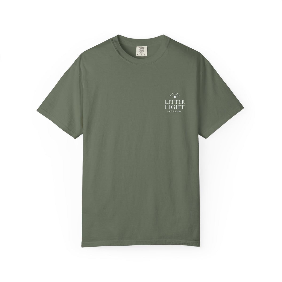 Isaiah 40:8 Floral Comfort Colors® T-Shirt | Soft-Washed Christian Tee