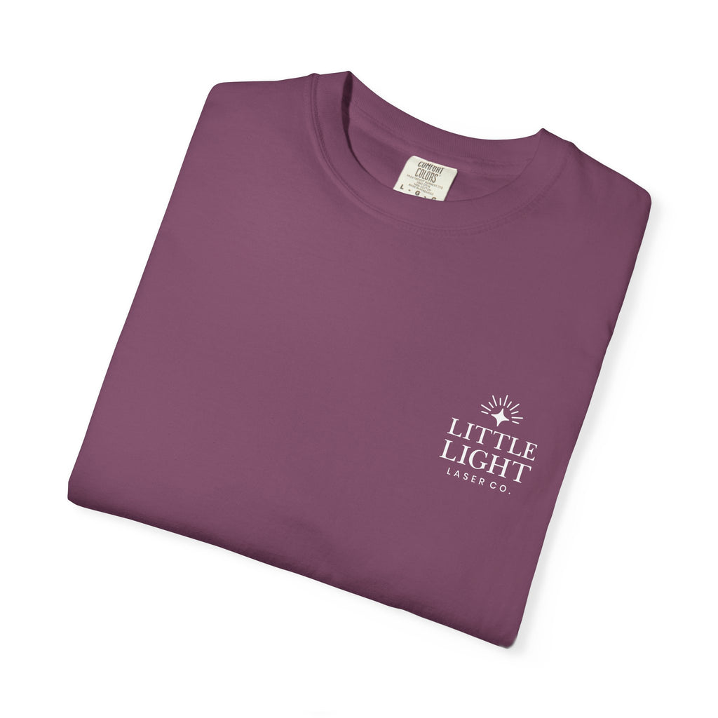 Isaiah 40:8 Floral Comfort Colors® T-Shirt | Soft-Washed Christian Tee
