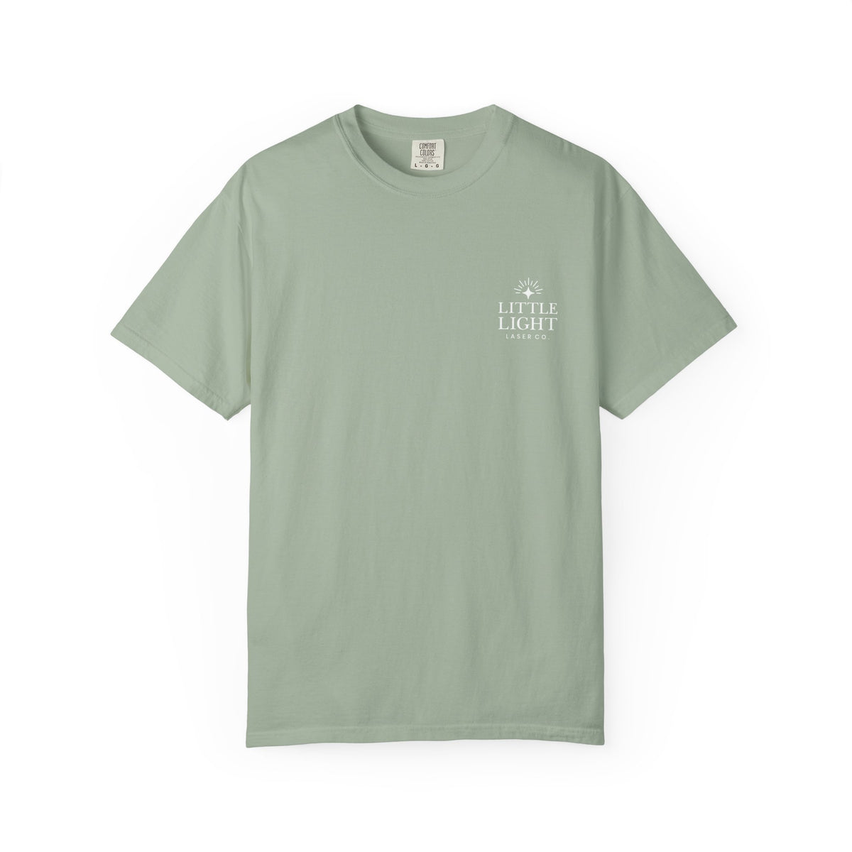 Isaiah 40:8 Floral Comfort Colors® T-Shirt | Soft-Washed Christian Tee