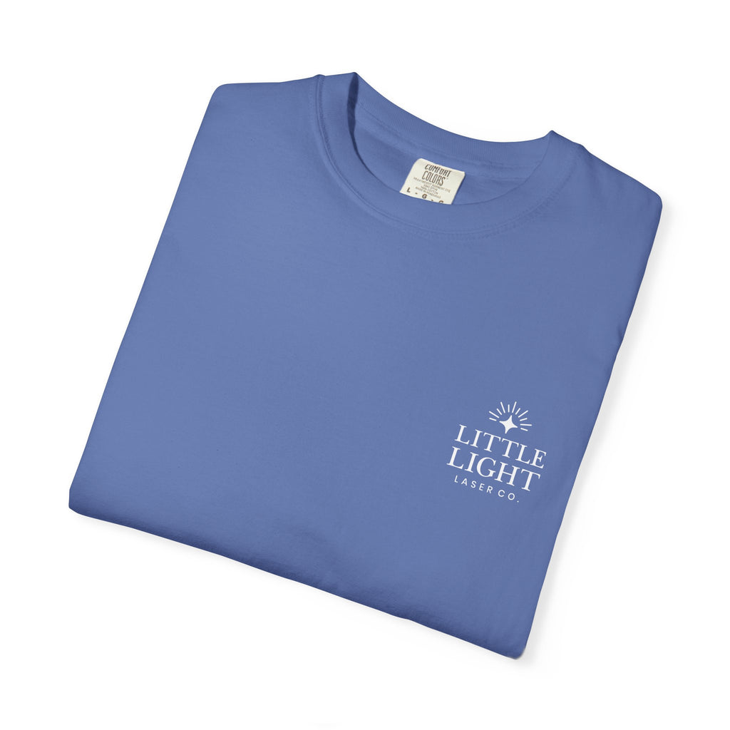Isaiah 40:8 Floral Comfort Colors® T-Shirt | Soft-Washed Christian Tee