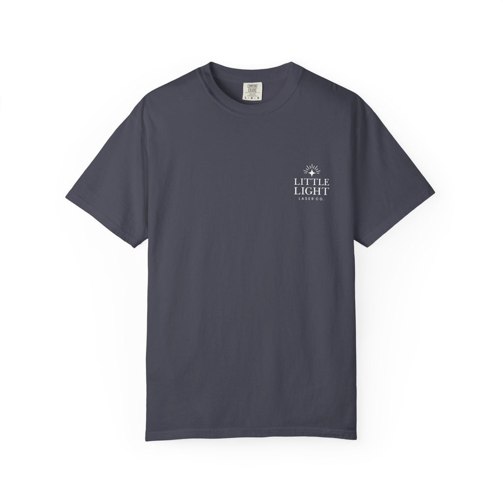 Isaiah 40:8 Floral Comfort Colors® T-Shirt | Soft-Washed Christian Tee
