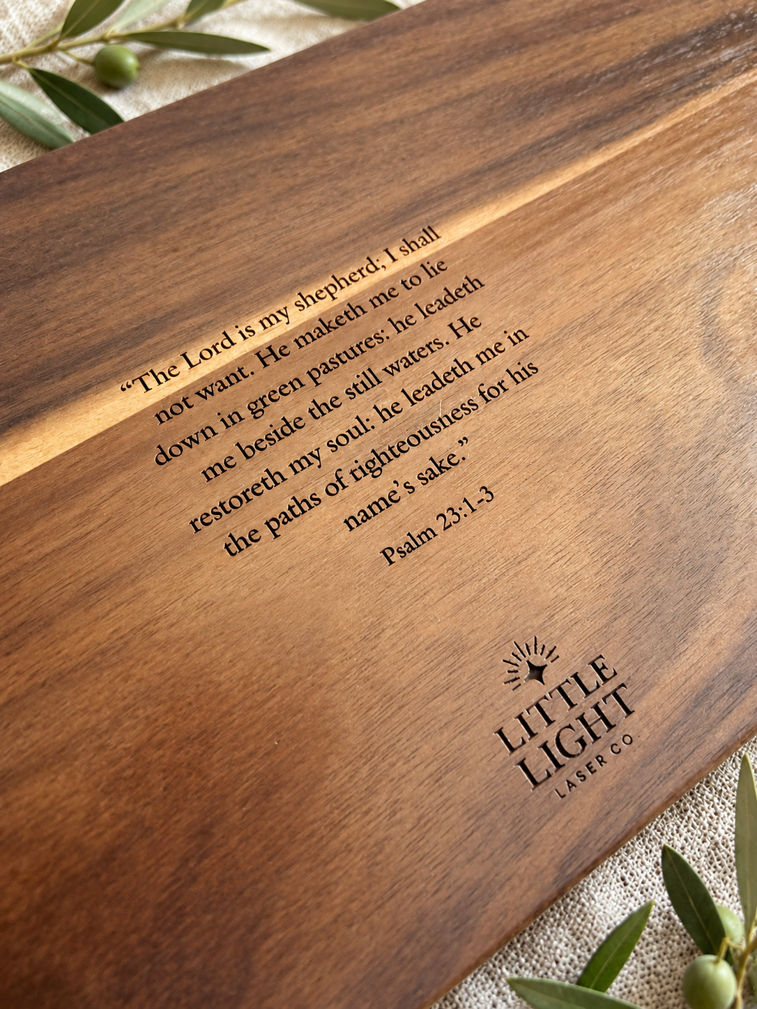 Wild Turkey Engraved Wood Serving Tray