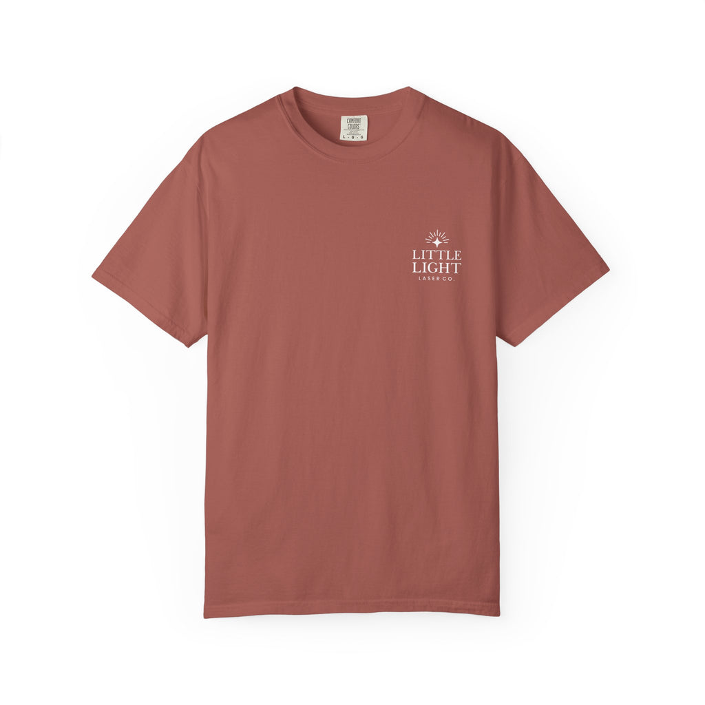 Isaiah 40:8 Floral Comfort Colors® T-Shirt | Soft-Washed Christian Tee