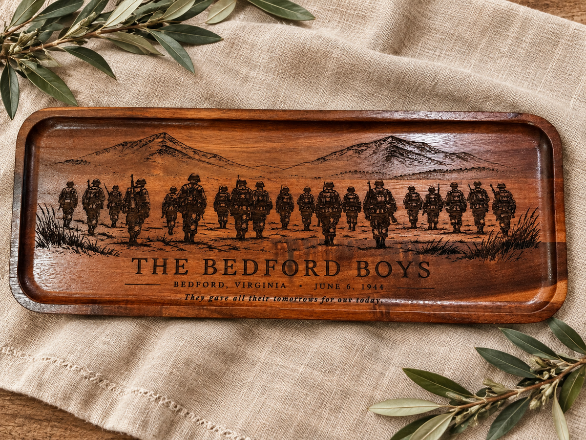 The Bedford Boys Memorial Tray | Bedford, Virginia