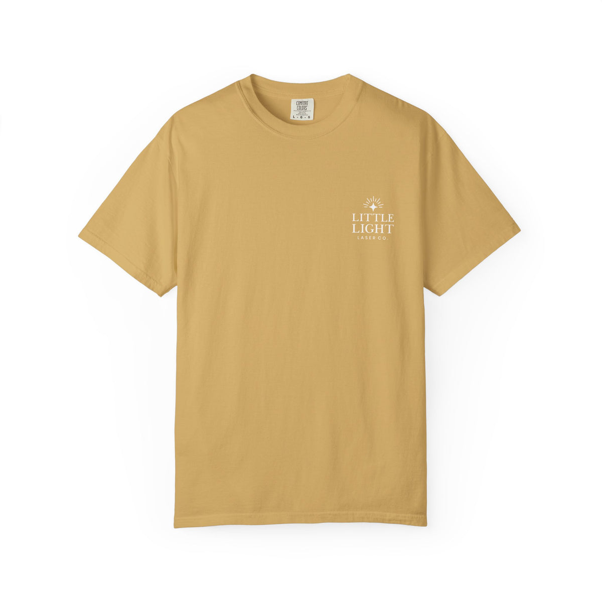 Isaiah 40:8 Floral Comfort Colors® T-Shirt | Soft-Washed Christian Tee