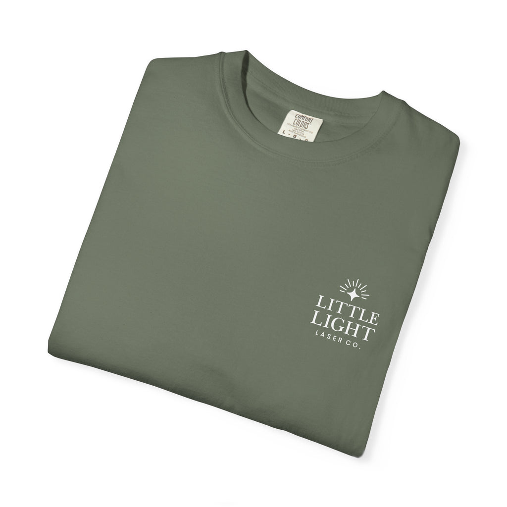 Isaiah 40:8 Floral Comfort Colors® T-Shirt | Soft-Washed Christian Tee