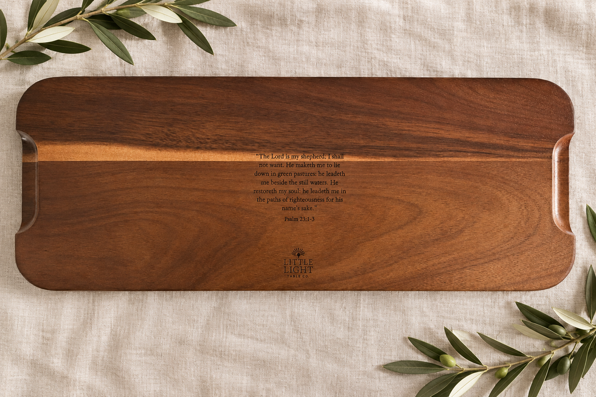 Wild Turkey Engraved Wood Serving Tray