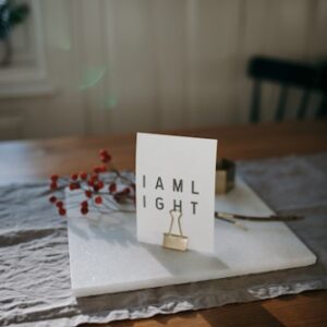 Darkness to Light Lamp